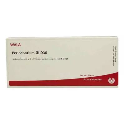 PERIODONTIUM GL D 30 ampulli, 10X1 ml PERIODONTIUM GL D 30 ampulli, 10X1 ml