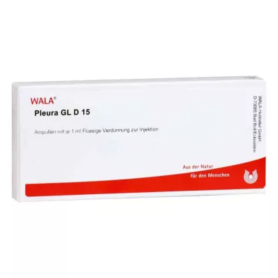 PLEURA GL D 15 ampullid, 10X1 ml PLEURA GL D 15 ampullid, 10X1 ml