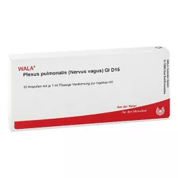 PLEXUS PULMONALIS Vagusnärv GL D 15 ampulli, 10X1 ml