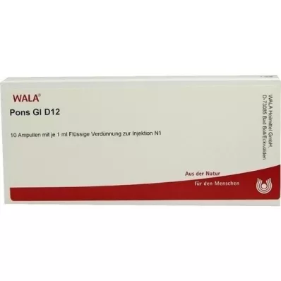 PONS GL D 12 ampulli, 10X1 ml