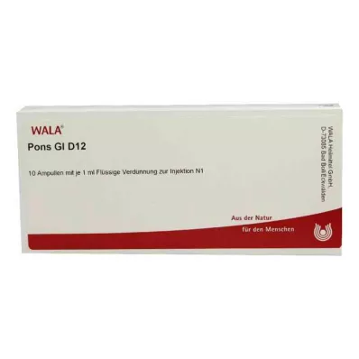 PONS GL D 12 ampulli, 10X1 ml