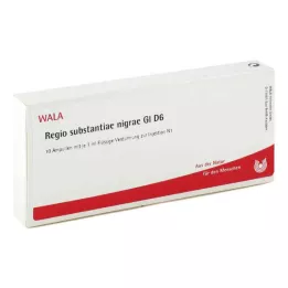 REGIO substantiae nigrae GL D 6 ampulli, 10X1 ml