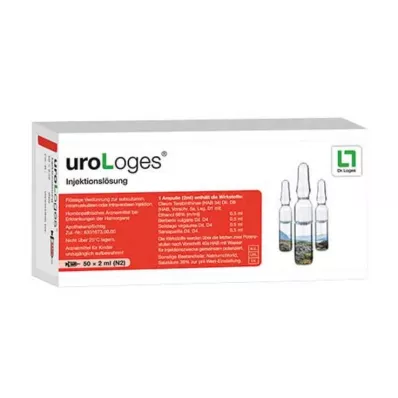 UROLOGES süstelahuse ampullid, 50X2 ml