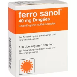 FERRO SANOL kaetud tabletid, 100 tk