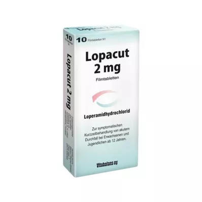 LOPACUT 2 mg õhukese polümeerikattega tabletid, 10 tk