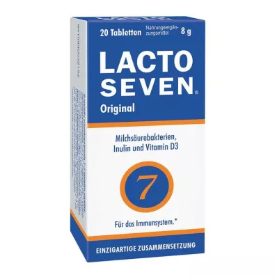 LACTO SEVEN tabletid, 20 tk LACTO SEVEN tabletid, 20 tk