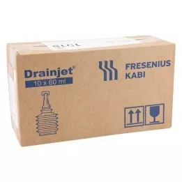 FREKA DRAINJET soolalahus 0,9% ISO, 10X60 ml