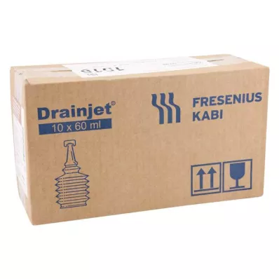 FREKA DRAINJET soolalahus 0,9% ISO, 10X60 ml