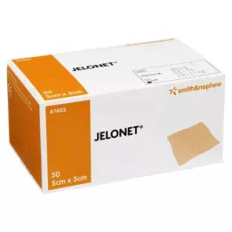 JELONET Parafiinimass 5x5 cm steriilne koorimispakend, 50 tk