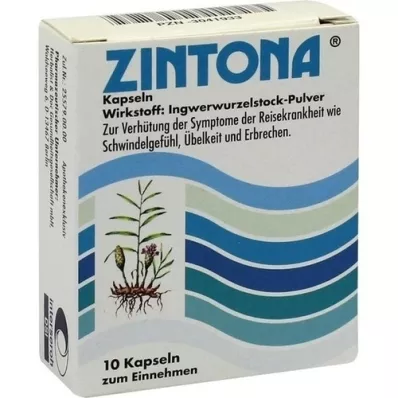 ZINTONA Kapslid, 10 tk