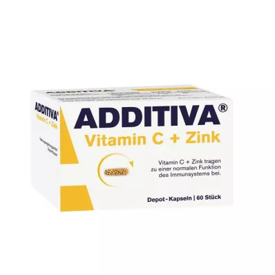 ADDITIVA Vitamin C Depot 300 mg kapslid, 60 kapslit