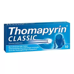 THOMAPYRIN CLASSIC valuvaigistavad tabletid, 10 tk