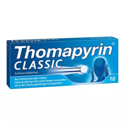 THOMAPYRIN CLASSIC valuvaigistavad tabletid, 10 tk