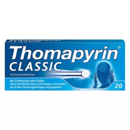 THOMAPYRIN CLASSIC valuvaigistavad tabletid, 20 tk