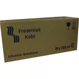 NATRIUMHYDROGENCARBONAT 8,4% klaasist infusioonilahus, 10X100 ml