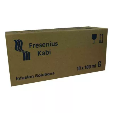 NATRIUMHYDROGENCARBONAT 8,4% klaasist infusioonilahus, 10X100 ml