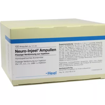 NEURO INJEEL Ampullid, 100 tk