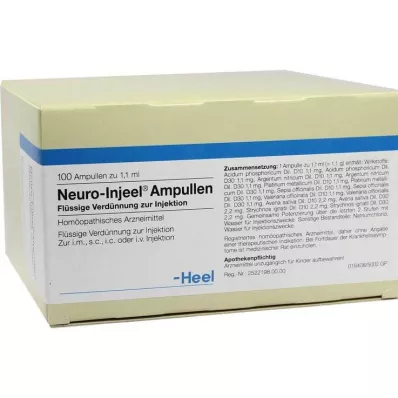 NEURO INJEEL Ampullid, 100 tk NEURO INJEEL Ampullid, 100 tk