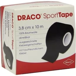 DRACO TAPEVERBAND 3,8 cmx10 m must, 1 tk