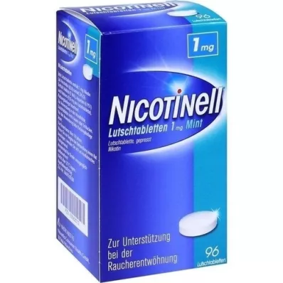 NICOTINELL Pastillid 1 mg piparmünt, 96 tk