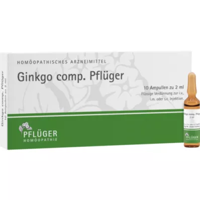 GINKGO COMP.Plough Ampullid, 10 tk