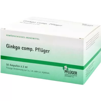 GINKGO COMP.Plough Ampullid, 50 tk