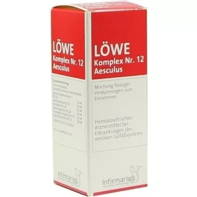 LÖWE KOMPLEX nr.12 Aesculus tilgad, 50 ml