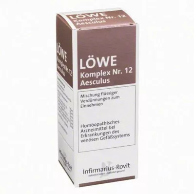 LÖWE KOMPLEX nr.12 Aesculus tilgad, 100 ml
