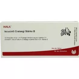 ISCUCIN crataegi Tugevus B Ampullid, 10X1 ml