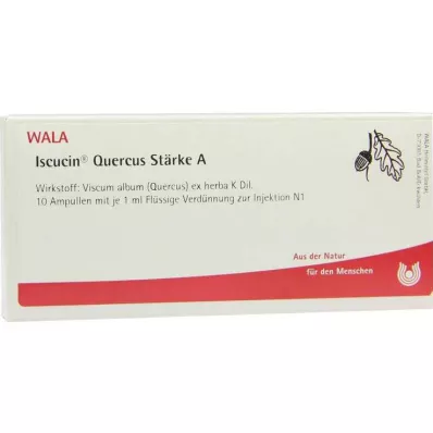 ISCUCIN quercus tärklis A ampullid, 10X1 ml