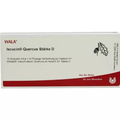 ISCUCIN quercus tärklis D ampullid, 10X1 ml