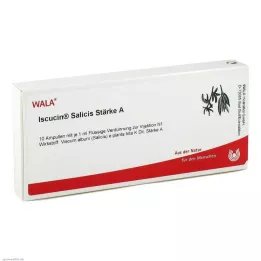 ISCUCIN salicis tärklis A ampullid, 10X1 ml