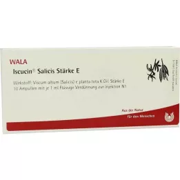 ISCUCIN salicis tärklis E ampullid, 10X1 ml