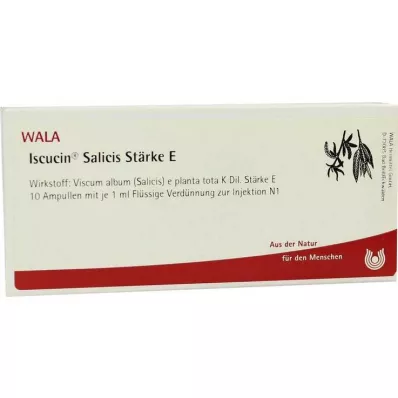 ISCUCIN salicis tärklis E ampullid, 10X1 ml
