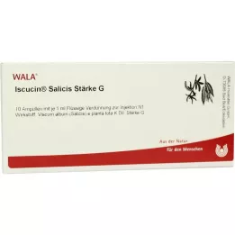ISCUCIN salicis Tärklis G Ampullid, 10X1 ml