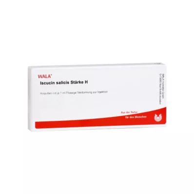 ISCUCIN salicis Tärklis H Ampullid, 10X1 ml