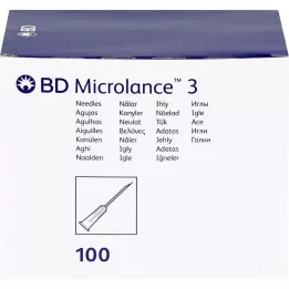 BD MICROLANCE Kanüül 23 G 1 1/4 0,6x30 mm, 100 tk