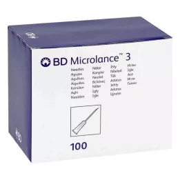 BD MICROLANCE Kanüül 23 G 1 1/4 0,6x30 mm, 100 tk