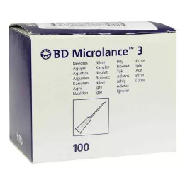 BD MICROLANCE Kanüül 26 G 1/2 Insul.0,45x13 mm, 100 tk
