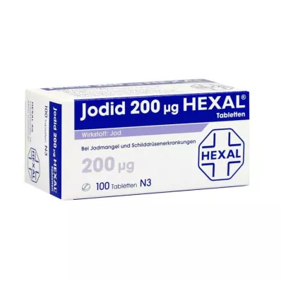JODID 200 HEXAL tabletti, 100 tk