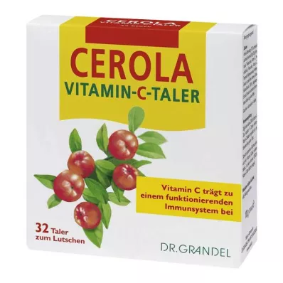 CEROLA C-vitamiin Taler Grandel, 32 tk