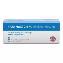 PARI NaCl inhalatsioonilahuse ampullid, 20X2,5 ml