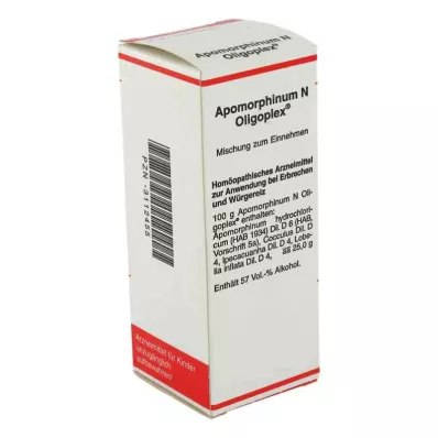 APOMORPHINUM N Oligoplexi tilgad, 50 ml