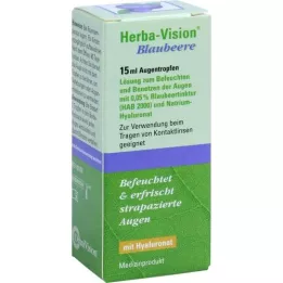 HERBA-VISION Mustika silmatilgad, 15 ml