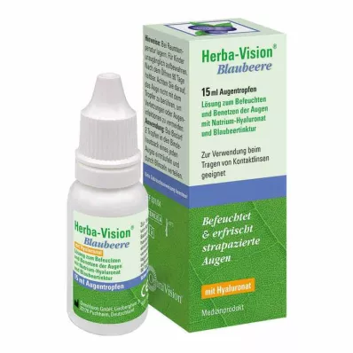 HERBA-VISION Mustika silmatilgad, 15 ml