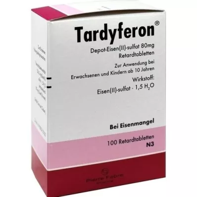 TARDYFERON Retard tabletid, 100 tk