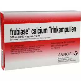 FRUBIASE CALCIUM T joogiampullid, 20 tk