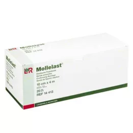 MOLLELAST Sidemed 10 cmx4 m üksikult pakitud, 20 tk