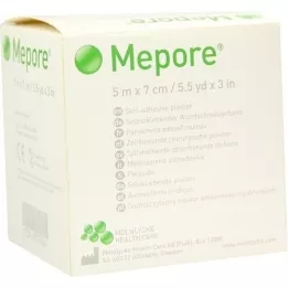 MEPORE Haavaside mittesteriilne 7 cmx5 m, 1 tk