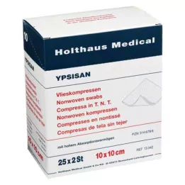KOMPRESSEN YPSISAN 10x10 cm steriilne, 25X2 tk
